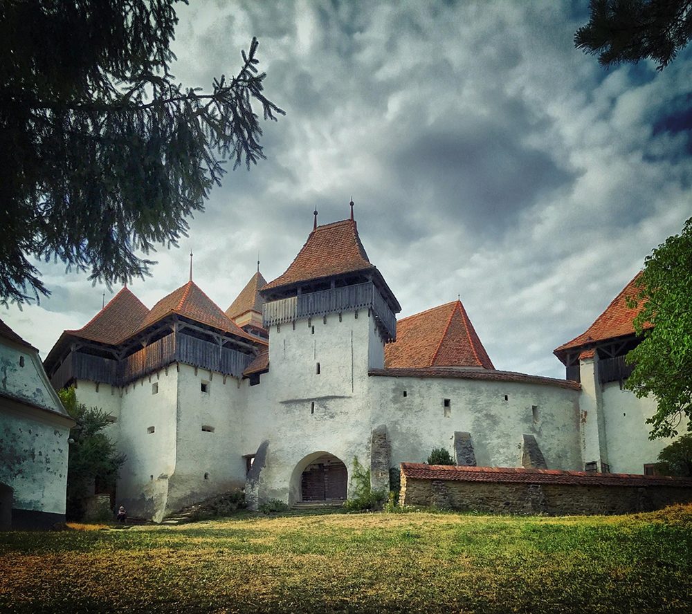Der Kirchenburg in Tartlau (Prejmer)