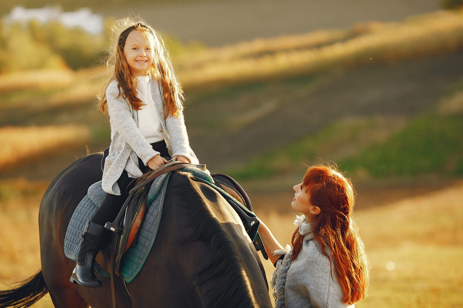 Riding course for children in Valea Verde