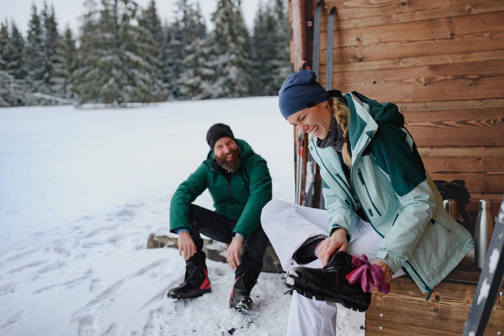 Pregătire de drumeție iarna