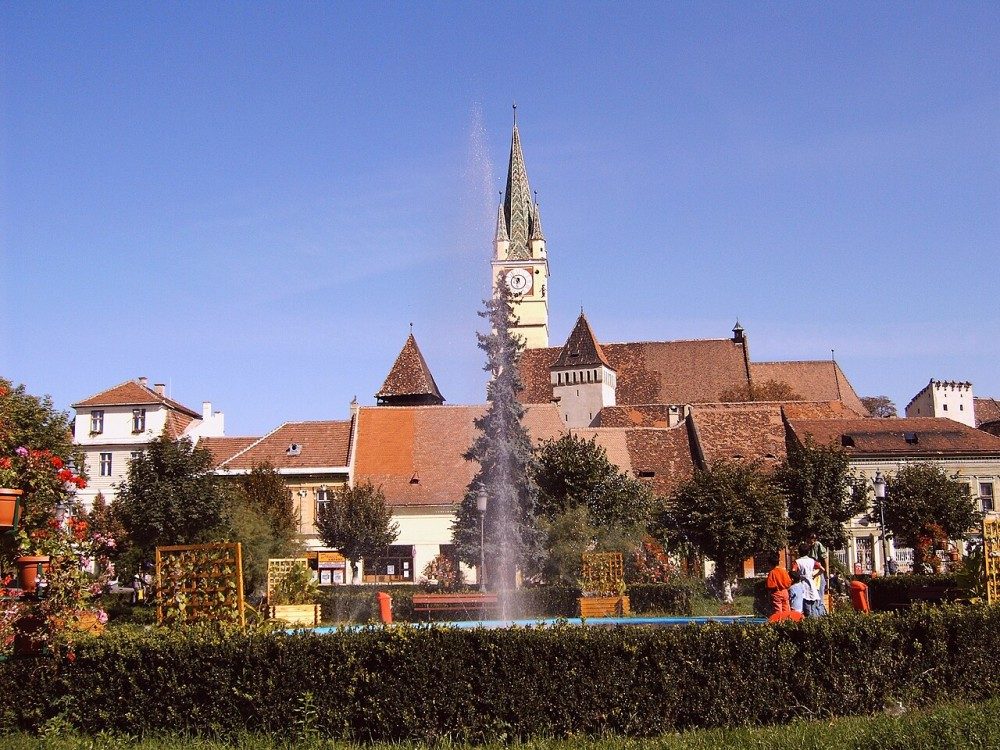 Mediaș - centrul istoric