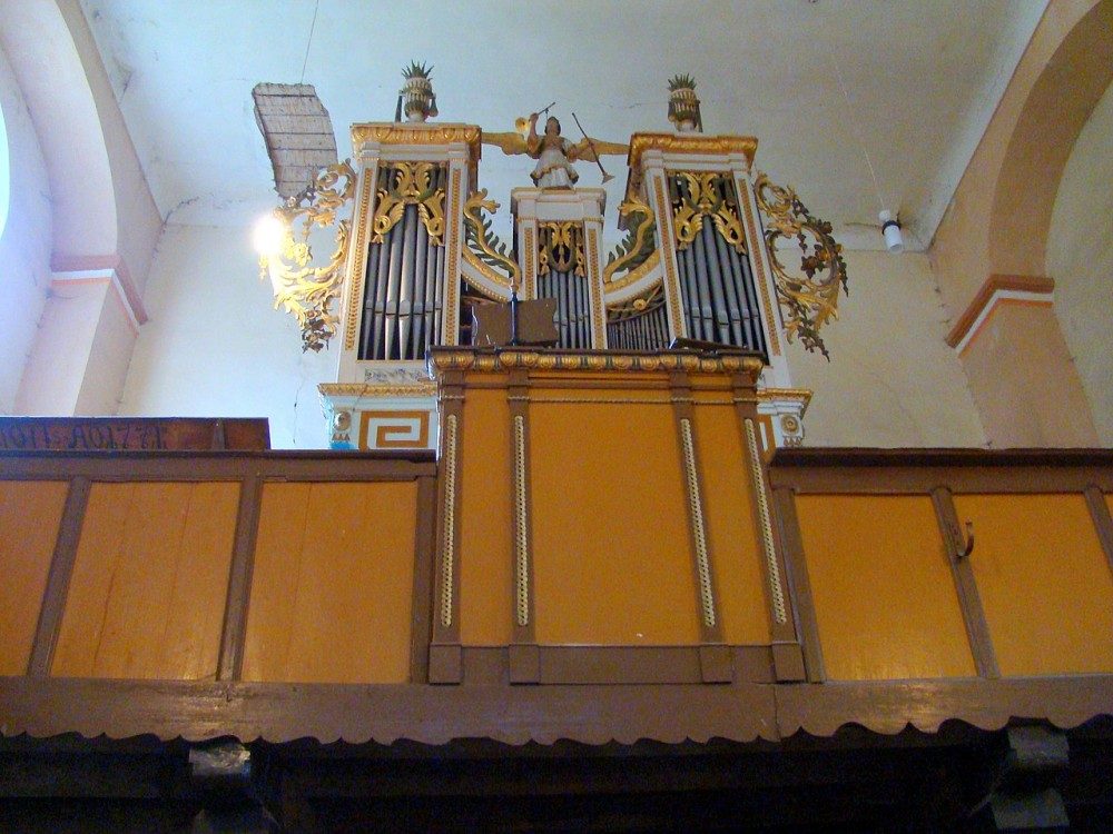 Orga bisericii fortificate din Brateiu